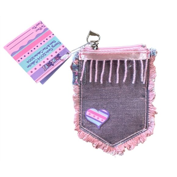 Vintage Bonne Bell Lip Smacker (Empty) Balm/Gloss Bag Dreamy Denim 2004 Collectn - Picture 1 of 3